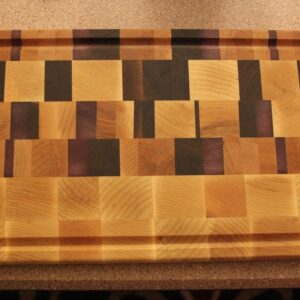 Solid wood cutting board