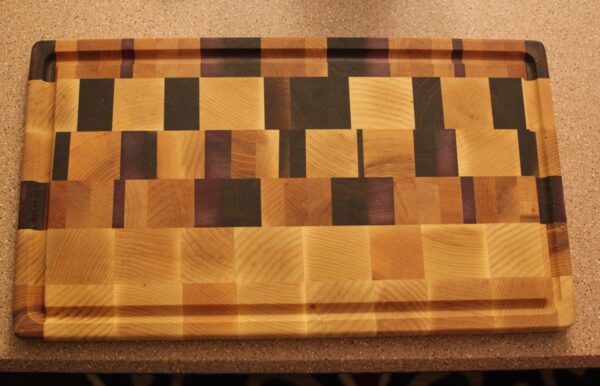 Solid wood cutting board