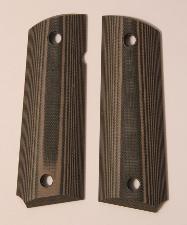 G10 1911 Grips - Brown and Black